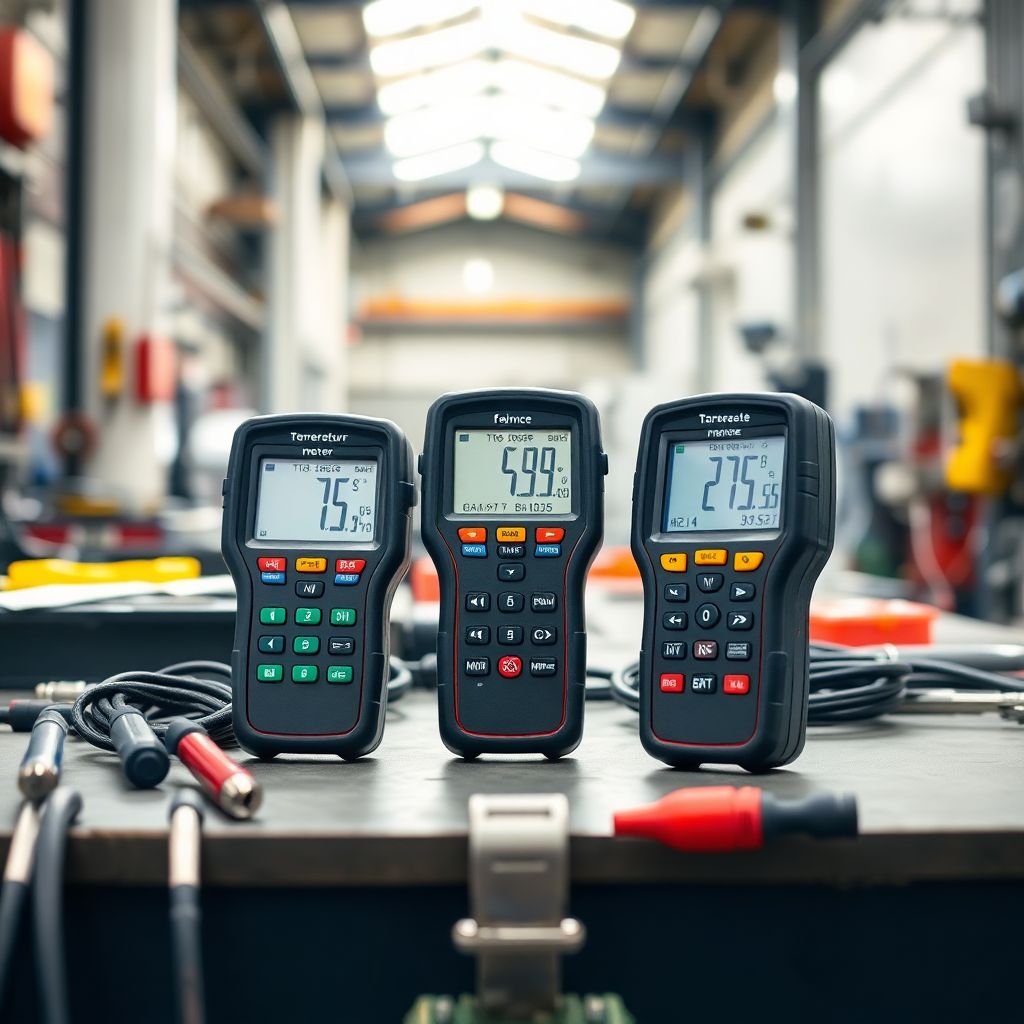 Medidores de Temperatura Portatiles